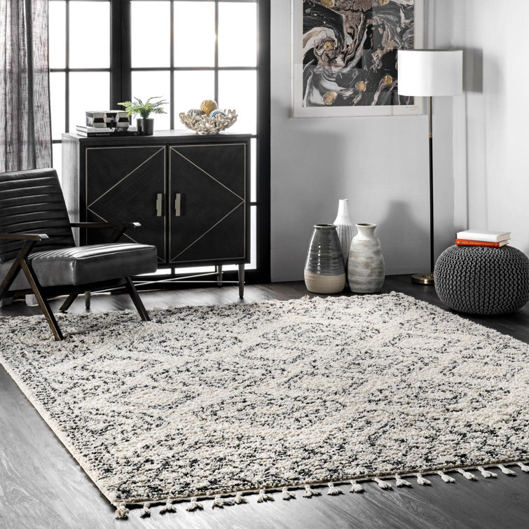 Mistana Lederer OffWhite/Grey Rug & Reviews Wayfair.co.uk